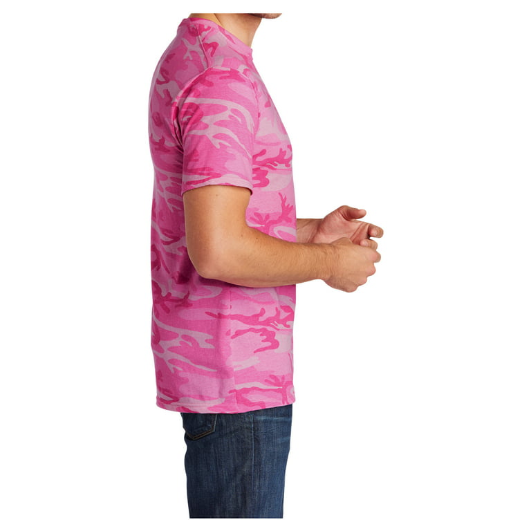 Lucky Brand Camo Pink Short Sleeve T-Shirt Size 3X (Plus) - 52% off