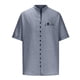 thumbnail image 4 of New Men's Retro Casual Loose Fitting Short Sleeved Printed ShirtL, 4 of 4