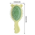 thumbnail image 3 of Mini Hair Brush, Detangling Hairbrush for Kids, Travel Lightweight Cat Ear Hair Brush with Soft Bristles, Ergonomic Non-Slip Handle, Suitable for Wet and Dry Hair, Portable and Easy To Use, 3 of 8