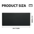 thumbnail image 4 of YEERSWAG 17.7 x 29.5 inches Kitchen Mat Anti Fatigue Kitchen Rug and Mat,Non Slips Stain-Resistant Waterproof Kitchen Floor Mat,Black, 4 of 8
