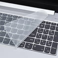 thumbnail image 4 of Universal Keyboard Cover for 12"-17" Laptop Notebook,Thin Silicone Waterproof Oil-proof Keyboard Cover Protector-Clear, 4 of 9