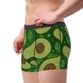 thumbnail image 4 of Disketp Big Colorful Avocados Men'S Boxer Briefs,Soft And Breathable Cotton Underwear With Comfortflex Waistband, 4 of 8
