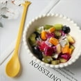 thumbnail image 6 of 4 Pcs Long Handle Plastic Coffee Spoons, Dessert Scoops, Colorful Plastic Soda Dessert Spoon for Latte Machiatto Tall Iced Tea Cocktail Ice Cream Longdrink Spoons 8", 6 of 8