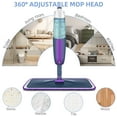 thumbnail image 5 of SUGARDAY Spray Mop for Floor Cleaning Wet Dry Mop with 2 Refillable Bottle 4 Washable Pads, 5 of 7