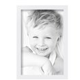 thumbnail image 2 of ArtToFrames 8" x 12" Contemporary White Picture Frame, 8x12 inch White Wood Poster Frame (WOM-4731),  Pack, 2 of 7