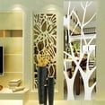 thumbnail image 2 of 2X 3D Acrílico árbol Espejo Pared Pegatina ExtraíBle DIy Arte Calcomanía Decoración del Hogar Mural 100X28 cm, 2 of 5