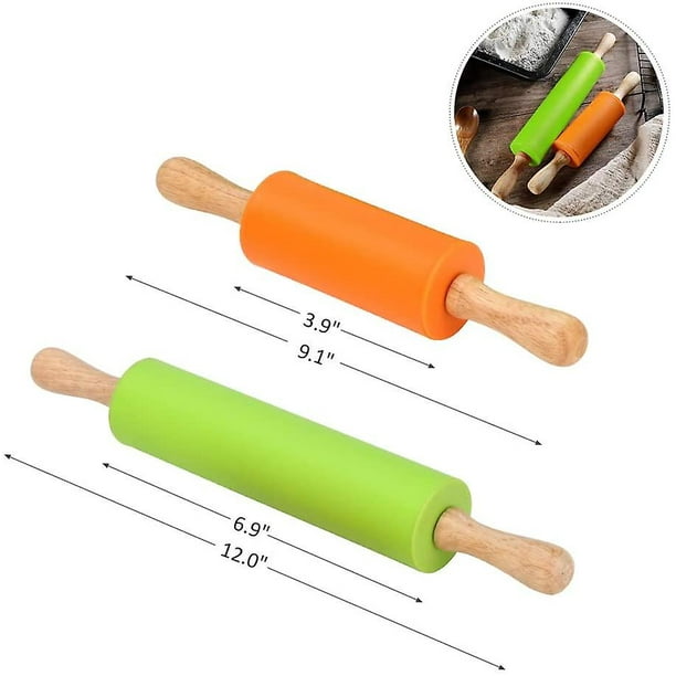 Juego De Rodillos Para Hornear Masa De Madera, Utensilios De Cocina Para Pastelería, Tortilla, Pizza, Galletas Y Más (tipo 3