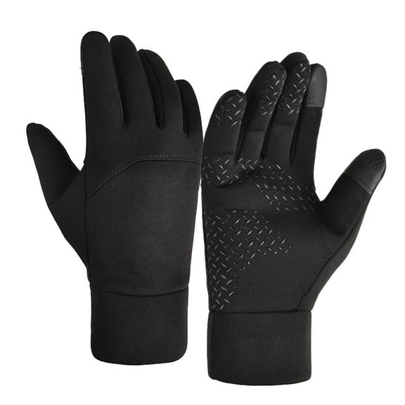 Winter Gloves, Brushed Neoprene Fabric Waterproof Winter Warm Gloves  For Outdoor For Men