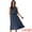 Dark Blue, variant on DARING DIVA Women's 2 Piece Round Neck Sleeveless Crop Top Midi Skirt Suit Set XS Beige
