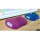 thumbnail image 5 of BRIGHTFUFU Cojín de ratón grande Transparente alfombrilla de ratón Silicona Mouse Pad Protector de reposo de muñeca (violeta), 5 of 7