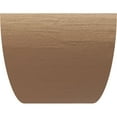 thumbnail image 2 of 11"W x 22"D x 11"H Wide Durham Rough Cedar Woodgrain TimberThane Corbel, Primed Tan, 2 of 6