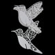thumbnail image 5 of 2x Glass Bird Place Cards Decoración de la del 50pcs, 5 of 6