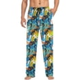 thumbnail image 4 of Top-kevin Extreme Skateboard Sports Urban Camouflage Men's Pajama Bottoms Lightweight Cotton Pj Pants with Pockets, 4 of 13