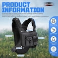 thumbnail image 2 of Hydration Vest for Trail Running & Hiking, Lightweight Running Backpack with 2L Water Bladder, and Multi-Pocket Storage for Men & Women, 2 of 15