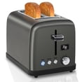 thumbnail image 1 of Tostadora SEEDEEM para 2 Rebanadas con Pantalla LCD, 7 Niveles de Tostado, Ranuras de 3.6 cm, 900W, 1 of 7
