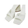 thumbnail image 5 of XY London Womens Maylin Quilted Sculptured Heel High Heels, 5 of 5