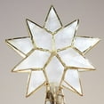 thumbnail image 4 of Small Gold Capiz Shell Star Tree Topper, 4 of 4