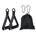 thumbnail image 2 of Manijas de ejercicio Accesorios de agarre Reemplazo de banda de resistencia Solo manija para negro, 2 of 8