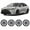 Black Matte, variant on 4Pcs/Set Cover Hubcaps ,16 inch Hubcaps Wheel Rims Cover for 2020/2023-2025 TOYOTA COROLLA/COROLLA HYBRID Compatible with Steel Wheels and Snap on Installation(Matte Black Painted)