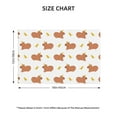 thumbnail image 4 of Placemats Set Of 4 / 6, Bird Capybaras Print Placemats For Dining Table Indoor/Outdoors Heat Resistant Washable Placemats 18" X 12", 4 of 8
