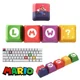 thumbnail image 1 of 5 teclas de Super Mario Bros, teclas de Anime Retro para teclado mecánico, teclas de dibujos animados de Luigi para juegos DIY, teclas creativas para computadora, 1 of 5