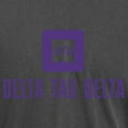thumbnail image 3 of CafePress - Delta Tau Delta Purple Stacked Signature T Shirt - Mens Comfort Colors Shirt, 3 of 5