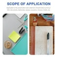 thumbnail image 4 of OULII 100 Pcs Porte-Billets Transparents PP pour Membres de la Famille, 4 of 8