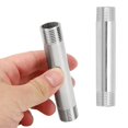 thumbnail image 1 of Normal Pressure 5kg Pipe Connector, High Strength Male Thread 2Pcs Threaded Pipes, For Plumbing, Hardware, Gas G1/2 Male Thread Extension Rod 10cm,G3/4 Male Thread Extension Rod, 1 of 8