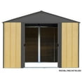 thumbnail image 4 of Ironwood Steel Hybrid Shed Kit 10 x 12 ft. Galvanized Anthracite, 4 of 8