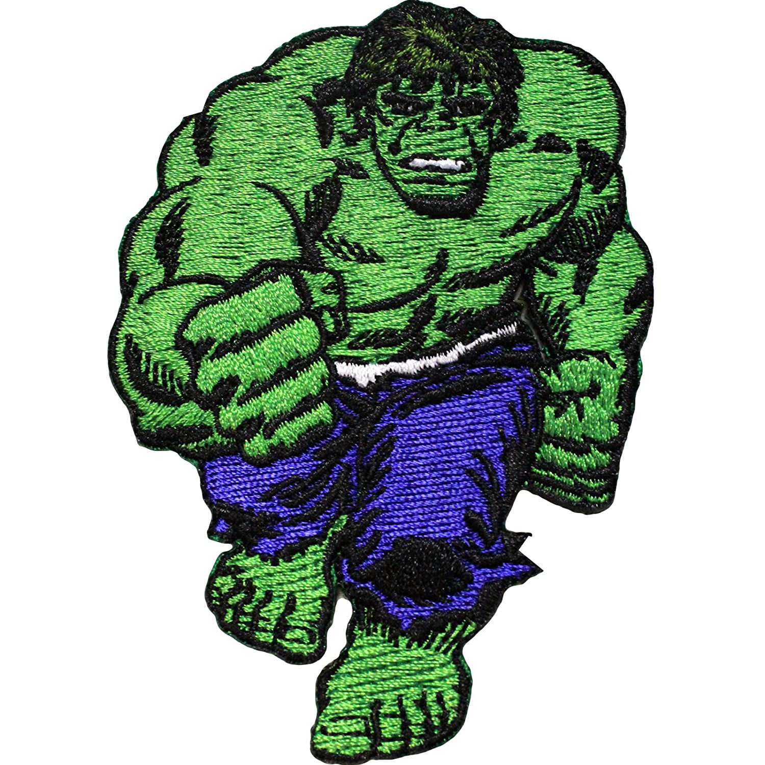 The Incredible Hulk Superhero Green Fist Logo Embroidered Iron On Patch