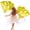 Gold, variant on Konexial 2 Pcs 32"x28" Worship Flags for Dance Church Kids Praise Dance Flag with Scalable Rod Children Semicircle Angel Wing for Outdoor Stage Performance Religious Activities(Gold)