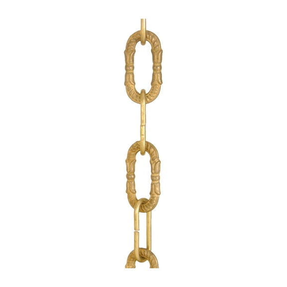 B&P Lamp® Die Cast, Decorative Brass Chain, 20 7/8" Length