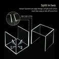 thumbnail image 2 of Golf Tennis Ball Transparent Case Acrylic baseball displaying holder 80mm Baseball Box Display Dustproof Souvenir Storage Box Holder, 2 of 9