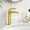 Gold, variant on Modern Single-Hole Single-handle Bathroom Faucet with Drain Assembly