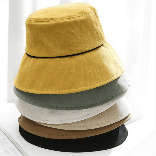 Bucket Hat Smile Embroidered Hats Fisherman Sunshade Caps for Women-MZ6703  S149 