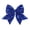 Blue, variant on Harmtty Hair Barrette Double-layered Solid Color Sequin Anti-slip Retro Hair Decoration Princess Style Dating Party Ponytail Clip Hair Accessories