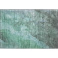 thumbnail image 2 of Addison Rugs Mayfield Premium Machine Washable Transitional Abstract Teal Rectangle Rug, 1'8" x 2'6", 2 of 6