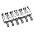 thumbnail image 3 of 2Conjunto Sillines de Puente de Trémolo de Guitarra de 10,5Mm para Strat Tele Accesorios de Guitarra Eléctrica, Plateado, 3 of 5