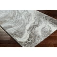 thumbnail image 3 of Mark&Day Area Rugs, 5x7 Earlton Modern Gray Marble Area Rug, Grey Ivory Brown Carpet for Living Room, Bedroom or Kitchen (5'3" x 7'), 3 of 6