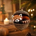 thumbnail image 4 of Cheapark Christmas Hanging Ornament 3.15 Inch Festive Holiday Tree Pendant for Xmas Wreath Home Party Decoration Gift, 4 of 6