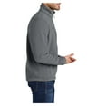 thumbnail image 3 of Yellow Rooster Men's Long Sleeve Value Male Fleece Jacket Deep Smoke 6XL, 3 of 6