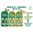 thumbnail image 1 of ARBOL DE TE + BERGAMOTA MIX 3X 500 VIVONATURAL SHAMPOO ACEITE ARBOL DE TE 500 ML Y SHAMPOOS ACEITE DE BERGAMOTA 500 ml, 1 of 5