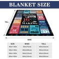thumbnail image 2 of 16 Year Old Boy Gifts, 16 Year Old Boy Birthday Gift Ideas 50x60 Inch 16 Year Birthday Throw Blanket Son Grandson Gifts from Mom Dad Grandparents, 2 of 5