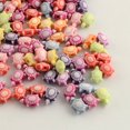 thumbnail image 1 of Craft Style Acrylic Beads Tortoise Mixed Color 10x6x4.5mm Hole: 1.5mm about 3000pcs/500g, 1 of 2