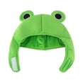 thumbnail image 1 of Gorro de peluche con orejas de invierno, bufanda, gorro de esquí, tocado completo, disfraz de cosplay para fiesta, color verde, 1 of 5