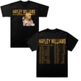 thumbnail image 2 of Hayley Williams 2026 Tour Merch Summer Unisex Short-sleeved T-shirt Fashion Y2K Printed Casual Stylish Design Tee, 2 of 4