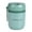 Nordic Green, variant on YAHHU 16.9 oz / 500ml Insulated Soup Container Stainless Steel Food Jar with Foldable Spoon, Fashion Yellow Blue