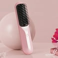 thumbnail image 3 of Beauty Under $15 Wireless Straight Hair Comb Portable Fast Heat Does Not Harm Hair High-Value Straight Hair Charge Straight Hair Comb Work Out Party B, 3 of 4