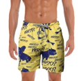 thumbnail image 1 of Pantalones cortos de tabla para hombre, traje de baño de secado rápido, fiesta de vacaciones en la playa, Bermudas, pantalones grandes de natación Sailing Electrónica, 1 of 5