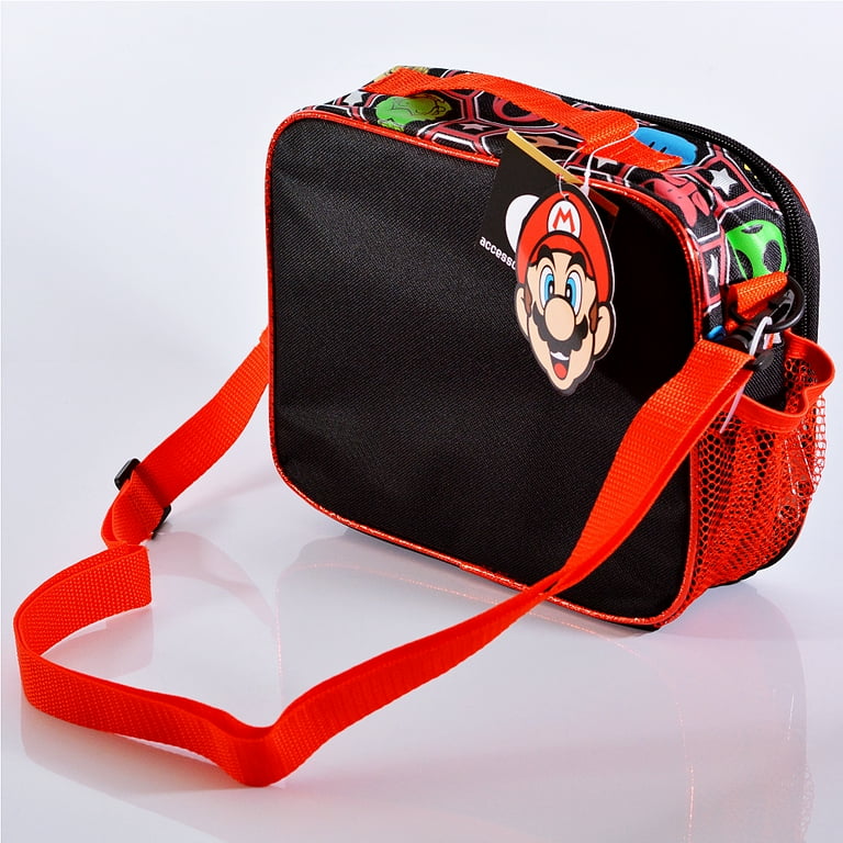 Mario backpack with lunch bag new arrivals